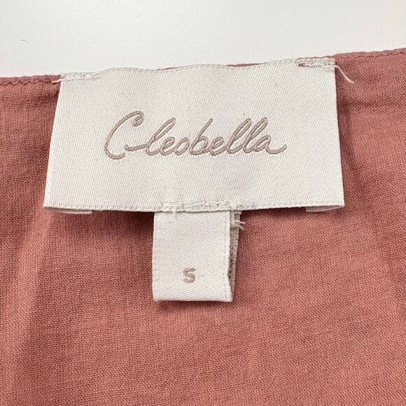 Cleobella Sophia Midi Dress in Pink Size Small - Picture 8 of 14